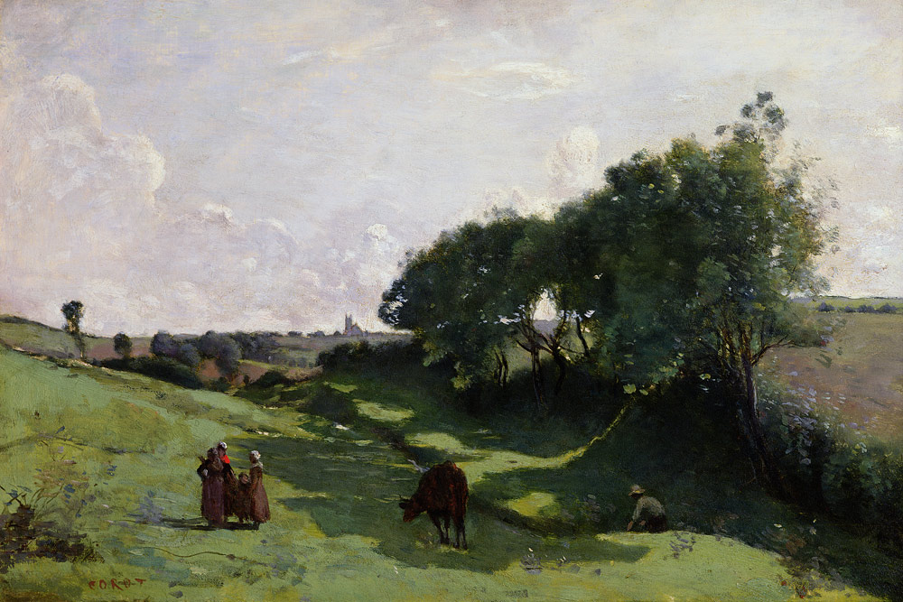 Small valley de Jean-Baptiste-Camille Corot