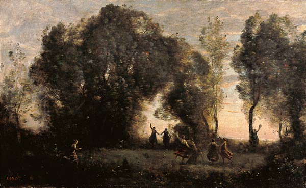 Dance of the Nymphs de Jean-Baptiste-Camille Corot