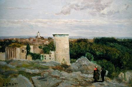 Castle of Falaise de Jean-Baptiste-Camille Corot