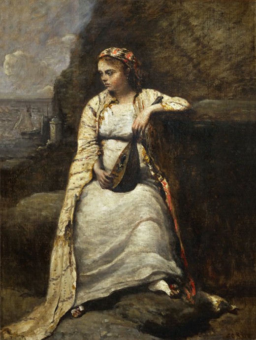 Haydée de Jean-Baptiste-Camille Corot