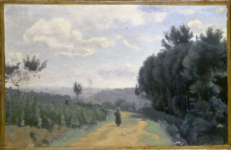 On the heights at Sèvres. de Jean-Baptiste-Camille Corot