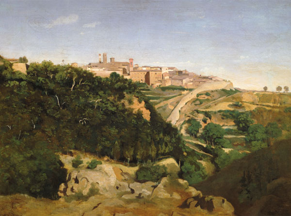 Volterra. de Jean-Baptiste-Camille Corot