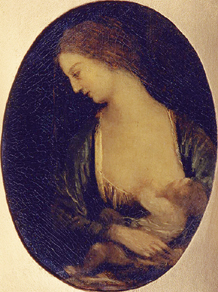 Die Madonna von Verneuil de Jean-Baptiste-Camille Corot