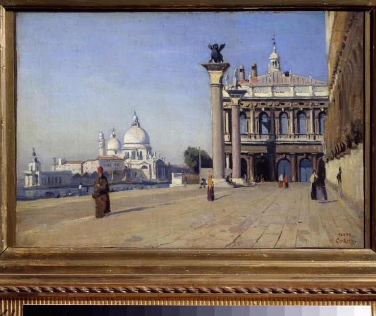 Morning in Venice de Jean-Baptiste-Camille Corot