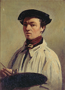 Selbstbildnis. de Jean-Baptiste-Camille Corot