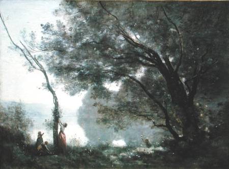 Souvenir of Montefontaine de Jean-Baptiste-Camille Corot