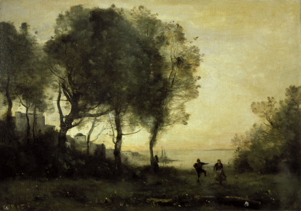 Souvenir dItalie de Jean-Baptiste-Camille Corot