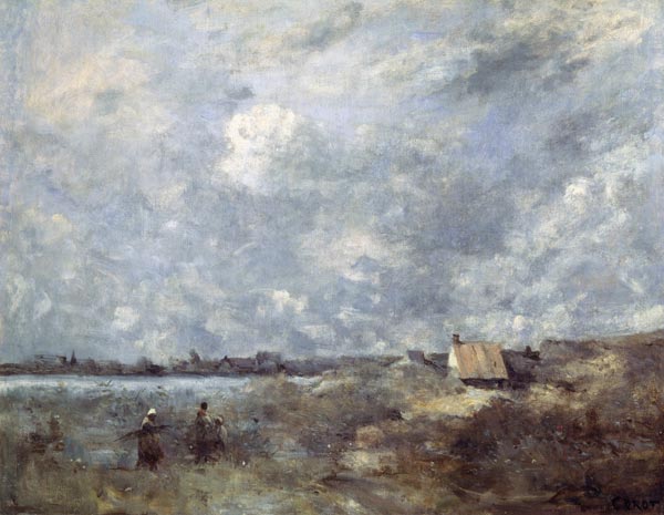 Stormy Weather. Pas de Calais de Jean-Baptiste-Camille Corot