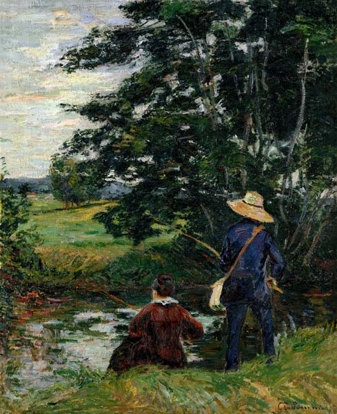 The Anglers, c.1885 de Jean Baptiste Armand Guillaumin