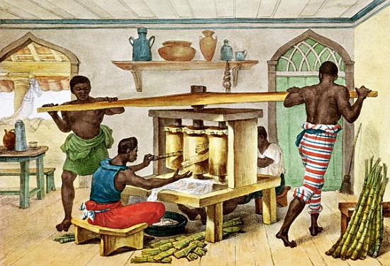 Small Portable Sugar Mill, illustration from ''Voyage Pittoresque et Historique au Bresil'' de Jean Baptiste Debret