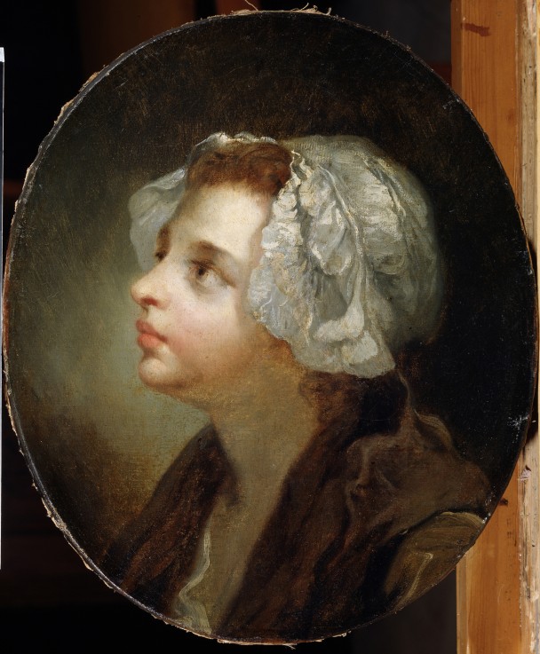 Head of a Girl de Jean Baptiste Greuze