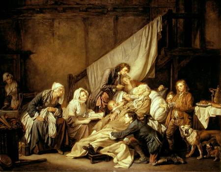 The Paralytic de Jean Baptiste Greuze