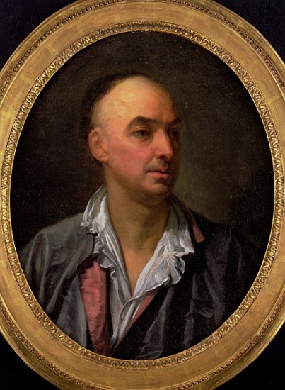 Portrait of Denis Diderot (1713-84) de Jean Baptiste Greuze