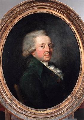 Portrait of Marie-Jean-Antoine-Nicolas de Caritat (1743-94) Marquis of Condorcet