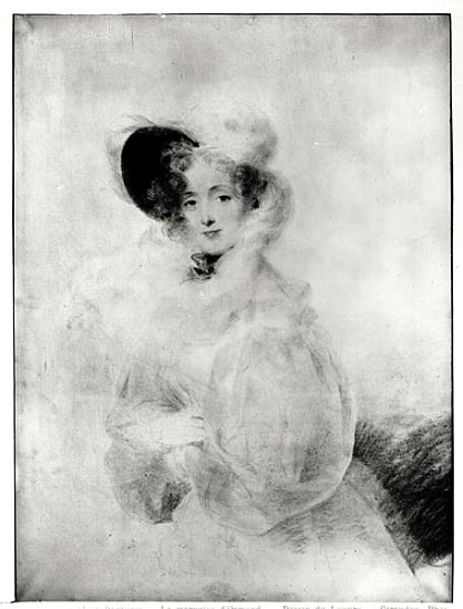 Charlotte Louise Eleonore Adelaide d''Osmond, Countess de Boigne (1781-1866) early 19th century (pas de Jean-Baptiste Isabey