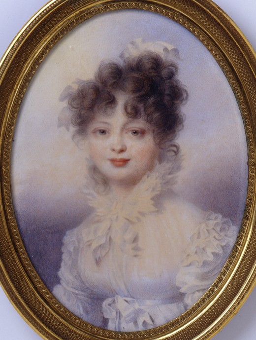 Grand Duchess Catherine Pavlovna of Russia (1788-1819), Queen of Württemberg de Jean-Baptiste Isabey