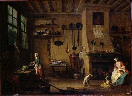 The Bourgeois Kitchen de Jean-Baptiste Lallemand