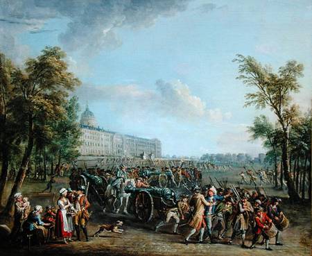 The Pillage of the Invalides de Jean-Baptiste Lallemand
