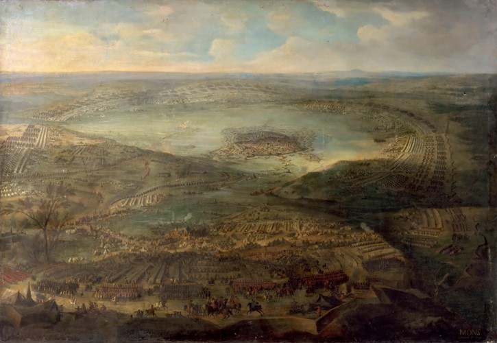 The Siege of Mons,  1691 de Jean-Baptiste Martin