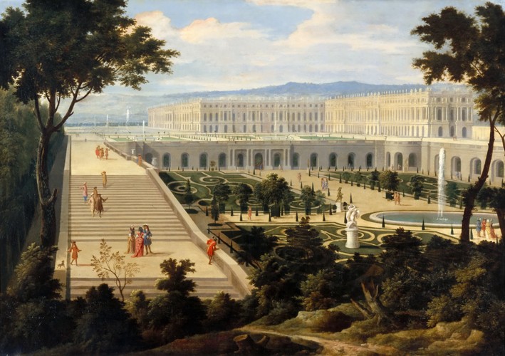 L'orangerie du château de Versailles de Jean-Baptiste Martin