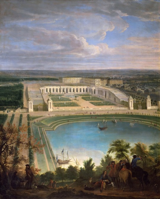 L'orangerie du château de Versailles de Jean-Baptiste Martin