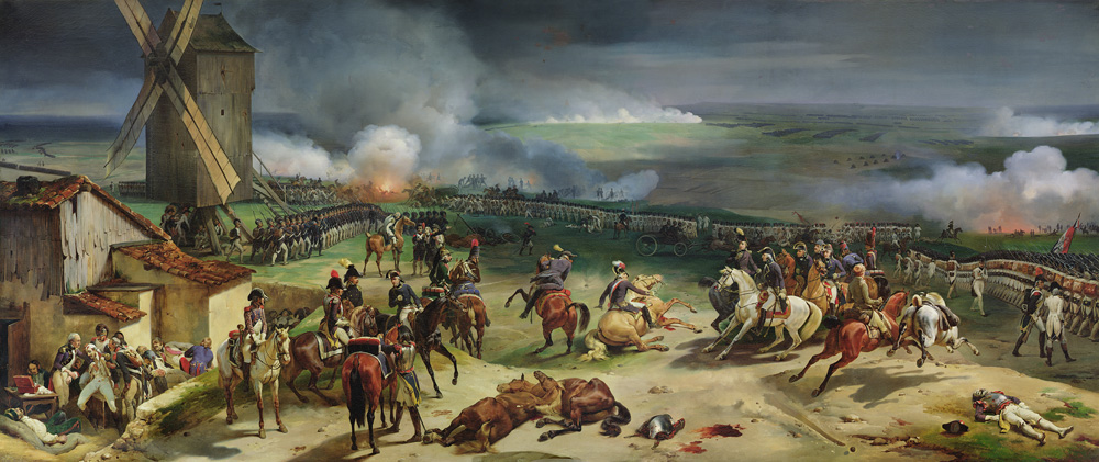 Battle of Valmy, 20th September 1792 de Jean Baptiste Mauzaisse