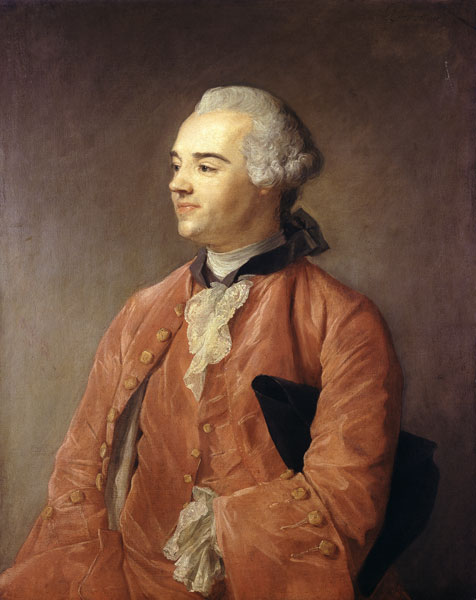 Portrait of Jacques Cazotte (1719-92) de Jean-Baptiste Perronneau