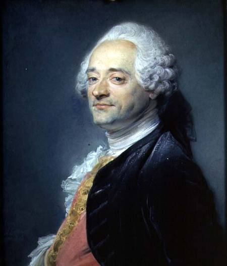Portrait of Maurice Quentin de la Tour (1704-88) de Jean-Baptiste Perronneau