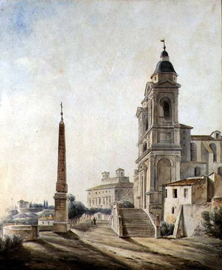 The French Academy in Rome de Jean-Baptiste Philippe Cannissie