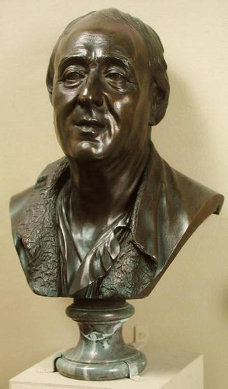 Bust of Denis Diderot (1713-84) de Jean-Baptiste Pigalle