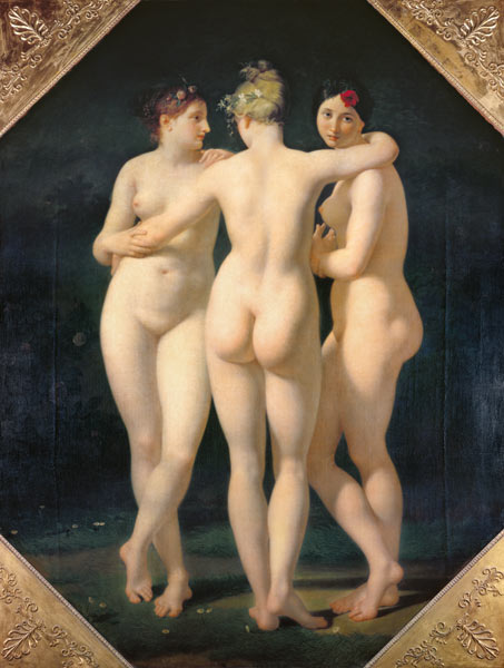 The three graces de Jean-Baptiste Regnault