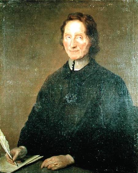 Portrait of Nicolas de Malebranche (1628-1715) early 19th century de Jean Baptiste Santerre