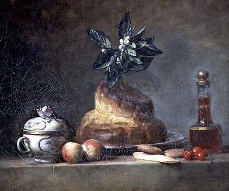 The Brioche or The Dessert de Jean-Baptiste Siméon Chardin