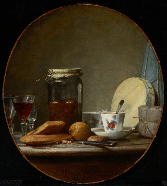 Jar of Apricots de Jean-Baptiste Siméon Chardin