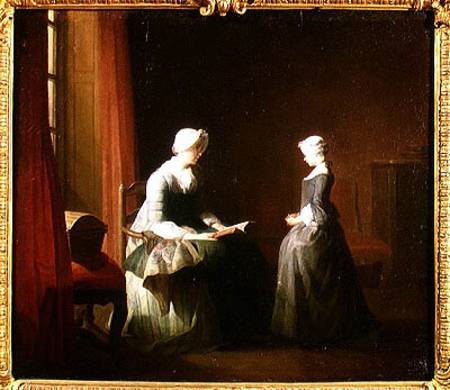 The Good Education de Jean-Baptiste Siméon Chardin