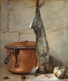 Rabbit and Copper Pot c.1739-40
