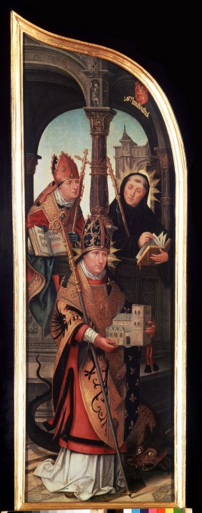 The Annunciation (Triptych, side panel) de Jean Bellegambe