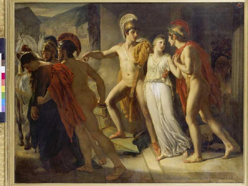 The abduction of Helena. de Jean Bruno Gassies
