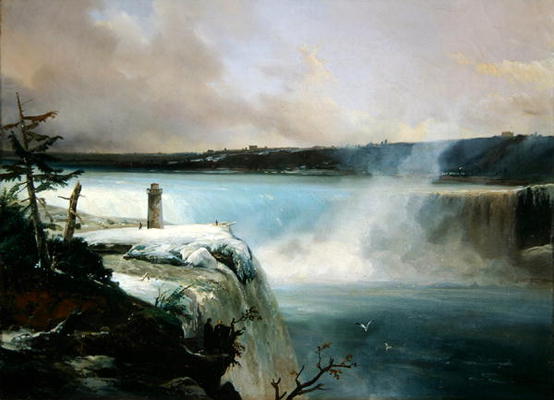 Niagara Falls, c.1837-40 (oil on canvas) de Jean Charles Joseph Remond