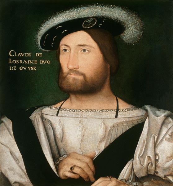 Portrait of Claude of Lorraine de Jean Clouet d. J.