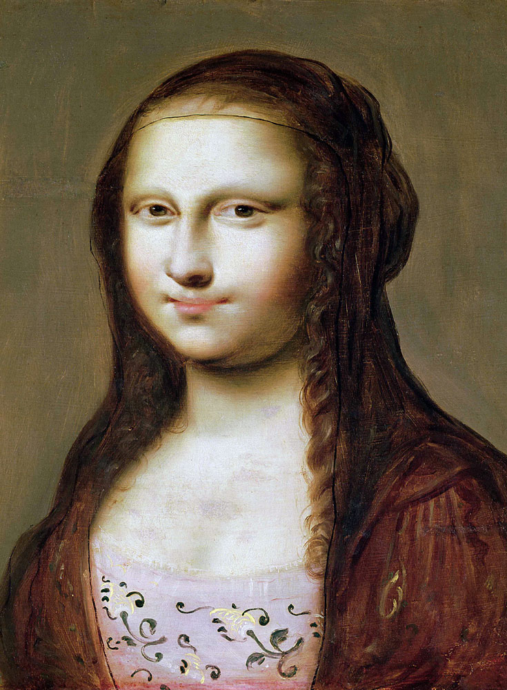 Portrait of a Woman Inspired by the Mona Lisa de Jean Ducayer