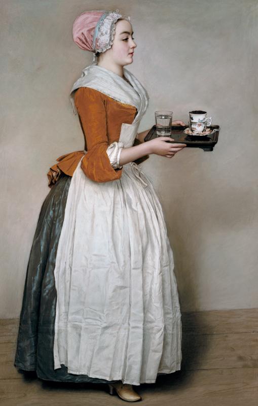 La bella chocolatera de Jean-Étienne Liotard