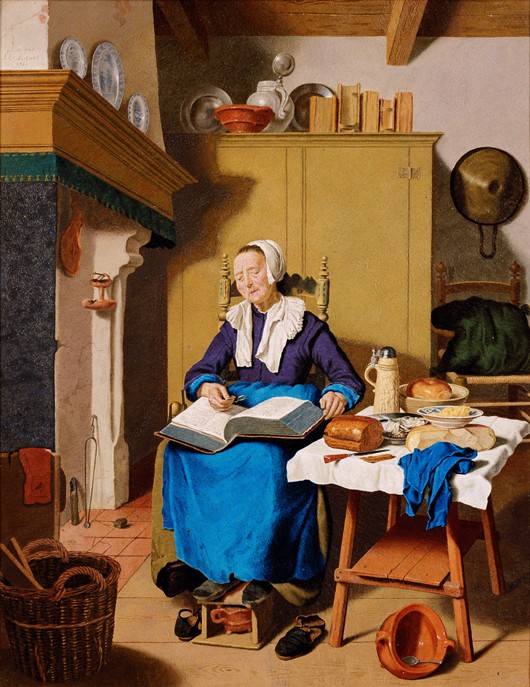 Old Woman de Jean-Étienne Liotard