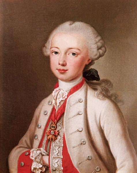 Leopold II (1747-92) Holy Roman Emperor and Grand-duke of Tuscany de Jean-Étienne Liotard