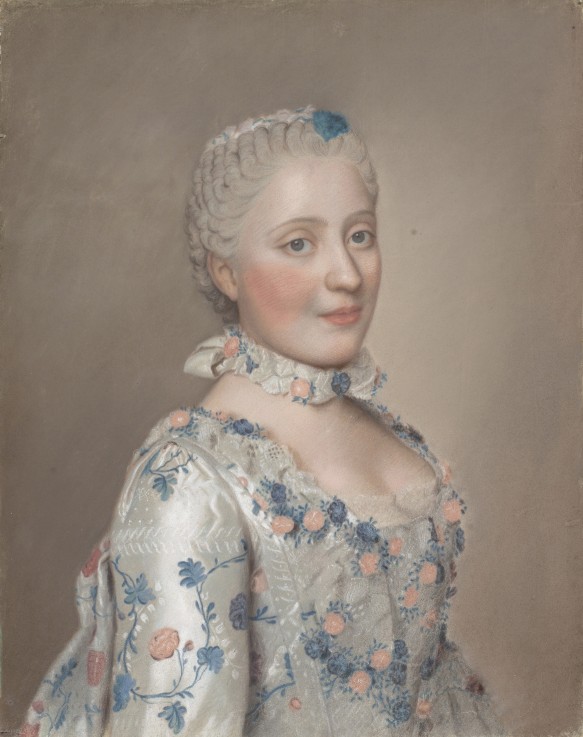 Portrait of Princess Maria Josepha of Saxony (1731–1767) de Jean-Étienne Liotard