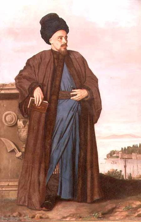 Richard Pococke in oriental costume de Jean-Étienne Liotard