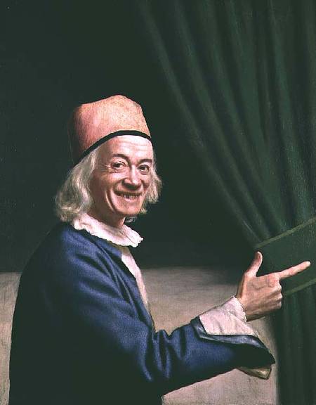 Self Portrait Smiling de Jean-Étienne Liotard