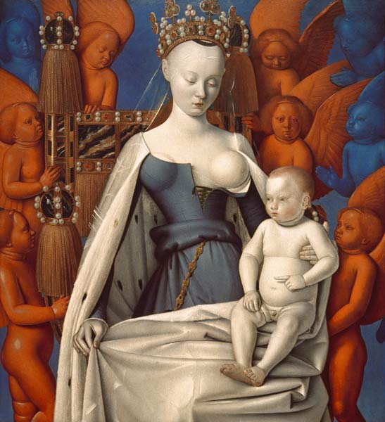Madonna mit Kind de Jean Fouquet