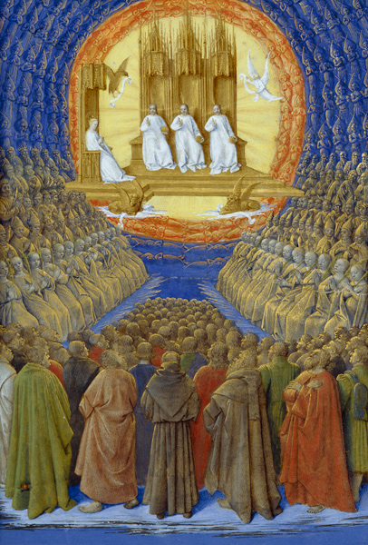 Die heilige Dreifaltigkeit de Jean Fouquet