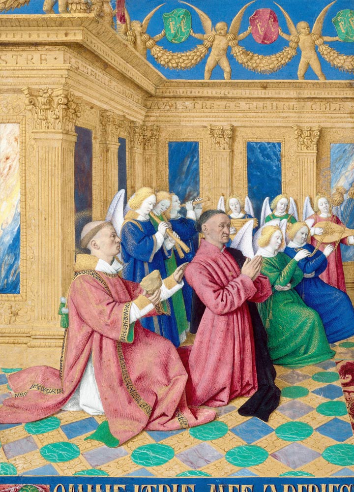 Étienne Chevalier with Saint Stephen de Jean Fouquet